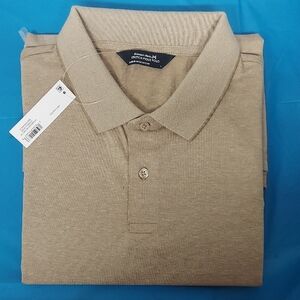 Men's Beige Polo Shirt